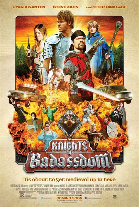 Knights of Badassdom: Directed by Joe Lynch. With D.R. Anderson, W. Earl Brown, Michael Carpenter, Kevin Connell. Live-action role players conjure up a demon from Hell by mistake and they must deal with the consequences. 